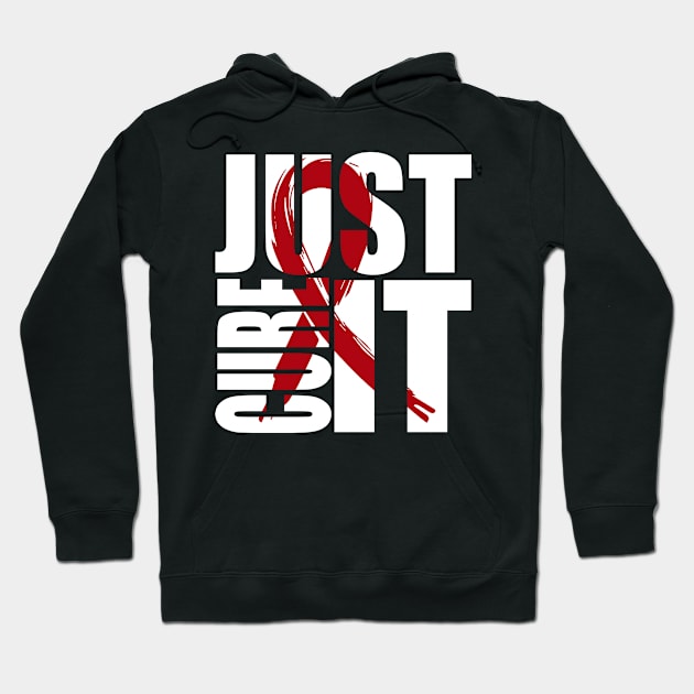 Just Cure Brain Aneurysm Awareness Hoodie by KHANH HUYEN